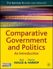 Cover of: Comparative Government and Politics: DISTRIBUTION CANCELLED (Comparative Government and Politics)