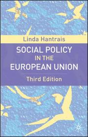 Cover of: Social Policy in the European Union by Linda Hantrais