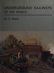 Cover of: Underground Railways of the World