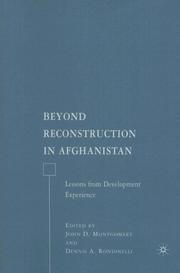 Cover of: Beyond Reconstruction in Afghanistan | 