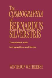 Cover of: The Cosmographia of Bernardus Silvestris
