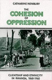 Cover of: The Cohesion of Oppression