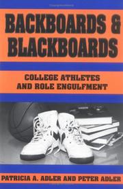 Cover of: Backboards and Blackboards by Patricia A. Adler