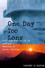Cover of: One day too long | Timothy N. Castle