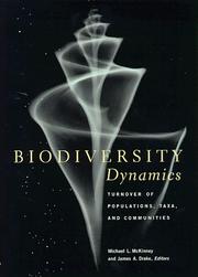 Cover of: Biodiversity dynamics: turnover of populations, taxa, and communities