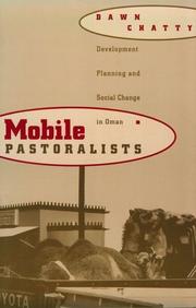 Cover of: Mobile pastoralists by Dawn Chatty