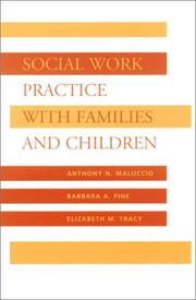Cover of: Social Work Practice with Families and Children