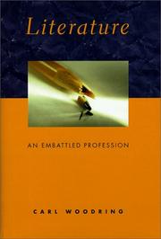 Cover of: Literature: an embattled profession