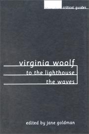 Cover of: Virginia Woolf, To the lighthouse, The waves