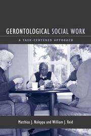 Cover of: Gerontological Social Work