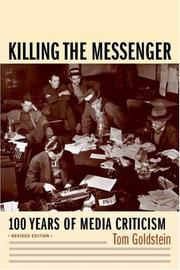 Cover of: Killing the Messenger | Tom Goldstein