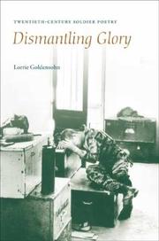 Cover of: Dismantling glory by Lorrie Goldensohn