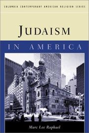 Cover of: Judaism in America (Columbia Contemporary American Religion Series)