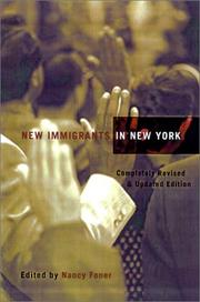 Cover of: New immigrants in New York