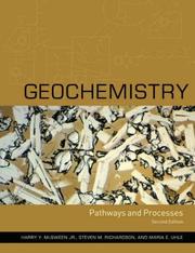 Cover of: Geochemistry: pathways and processes.