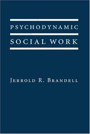 Cover of: Psychodynamic Social Work