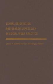 Cover of: Sexual Orientation and Gender Expression in Social Work Practice by 