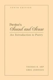 Cover of: Perrine's Sound and Sense by Laurence Perrine, Thomas R. Arp, Greg Johnson