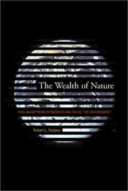 Cover of: The Wealth of Nature by Robert Nadeau