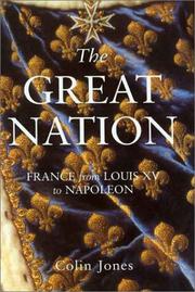 Cover of: The great nation by Jones, Colin