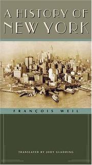 Cover of: A History of New York