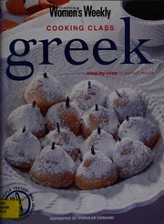 Cover of: Cooking Class Greek by Pamela Clark