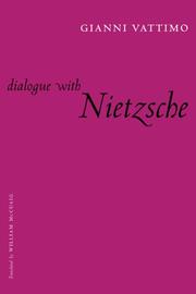 Dialogo con Nietzsche by Gianni Vattimo