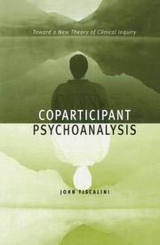 Cover of: Coparticipant Psychoanalysis: Toward a New Theory of Clinical Inquiry