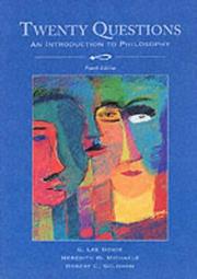 Cover of: Twenty questions: an introduction to philosophy