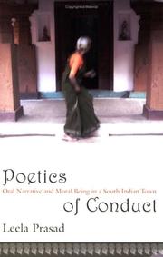 Cover of: Poetics of Conduct by Leela Prasad