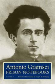 Cover of: Prison Notebooks, Volume 3 by Antonio Gramsci