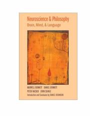 Cover of: Neuroscience and Philosophy by Maxwell Bennett, Daniel C. Dennett, Peter Hacker, John Searle - undifferentiated