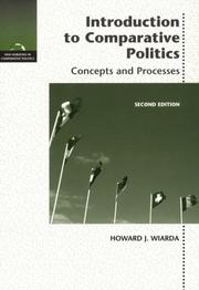 Cover of: Introduction to Comparative Politics by Howard J. Wiarda