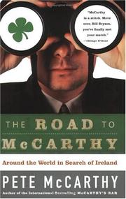 Cover of: The Road to McCarthy | Pete Mccarthy