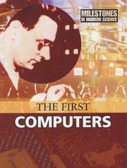 Cover of: The First Computers by Guy de la Bédoyère