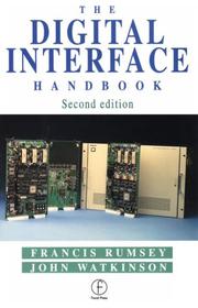 Cover of: The digital interface handbook