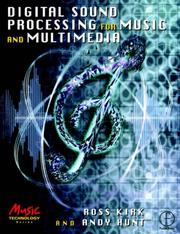 Cover of: Digital Sound Processing for Music and Multimedia (Music Technology) (Music Technology)