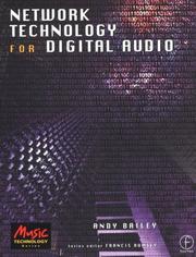 Cover of: Network Technology for Digital Audio (Music Technology) (Music Technology) by Andy Bailey