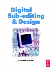 Cover of: Digital sub-editing and design