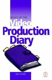 Cover of: Basics of the video production diary