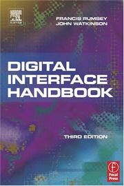 Cover of Digital interface handbook
