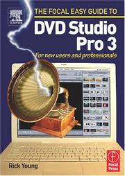 Cover of: Focal Easy Guide to DVD Studio Pro 3: For new users and professionals (The Focal Easy Guide)