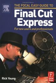 Cover of: The Focal easy guide to Final Cut Express