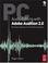 Cover of: PC Audio Editing with Adobe Audition 2.0