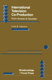 Cover of: International television co-production: from access to success
