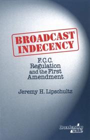 Cover of: Broadcast Indecency by Jeremy H. Lipschultz
