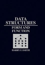 Cover of: Data structures: form and function