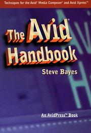Cover of: Avid handbook | Steve Bayes