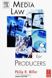 Cover of: Media law for producers