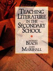 Cover of: Teaching literature in the secondary school
